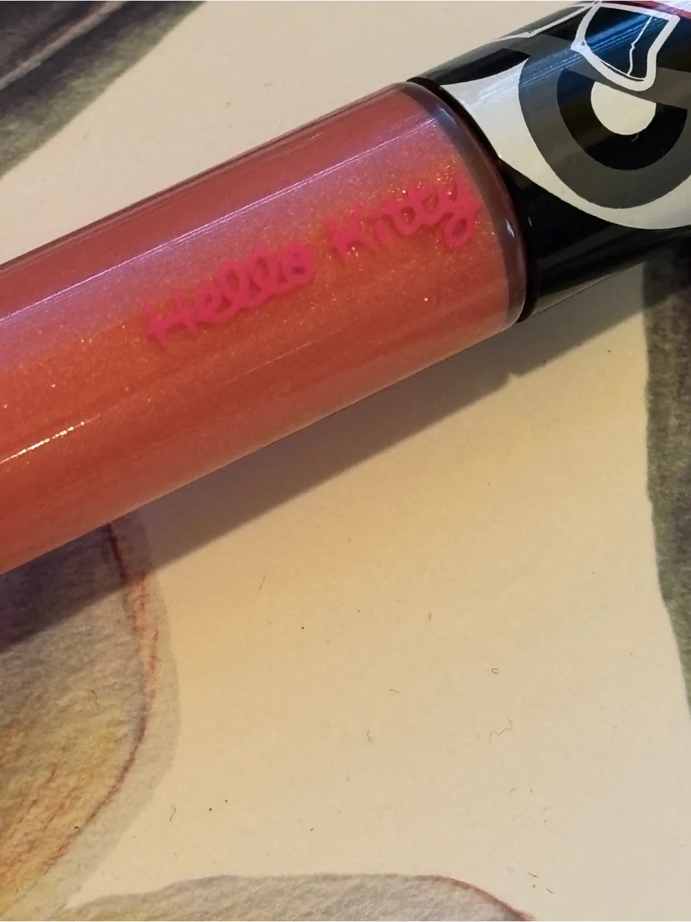 MAC x Hello Kitty “Mimmy” Lipglass NWOB